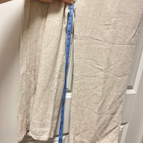 OAK + FORT Elastic Waist Pants Beige - Picture 11 of 12